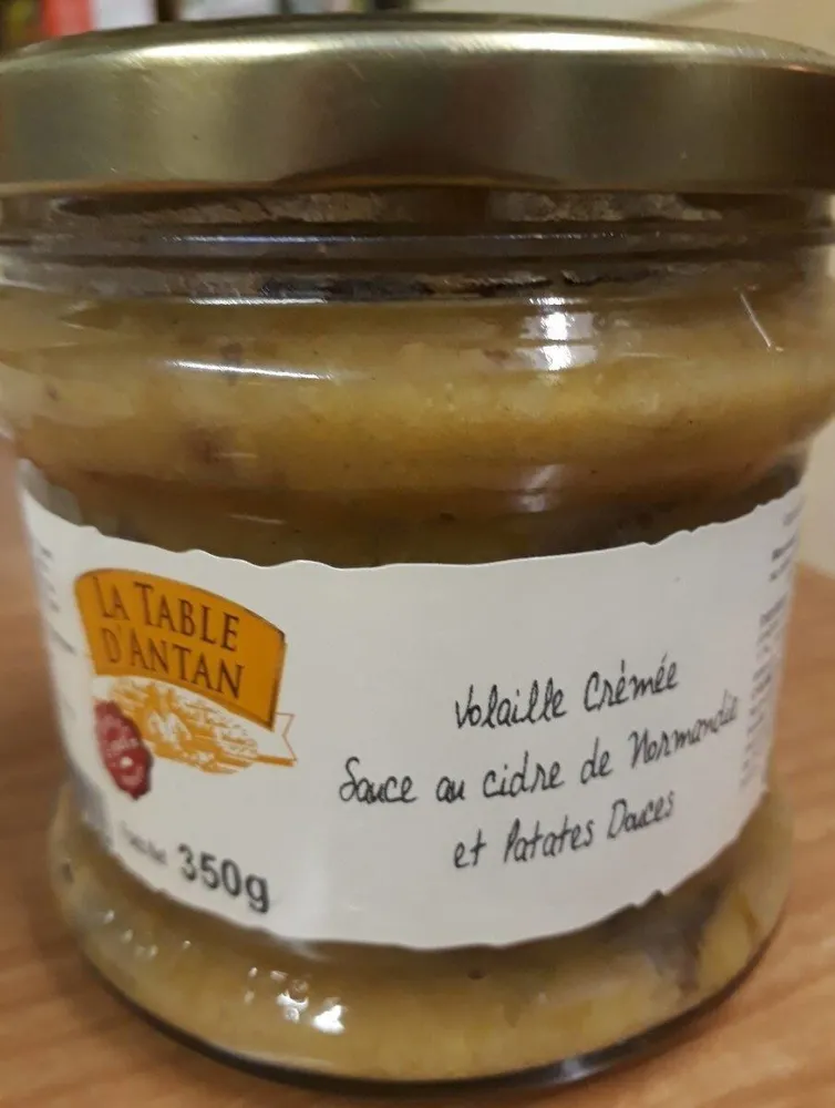 Volaille crémée