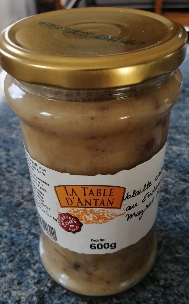 Volaille Endives Magret