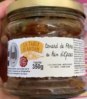 Canard de fetes au pain d’épices