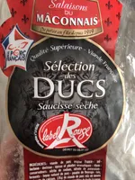 Saucisse sèche sélection des ducs