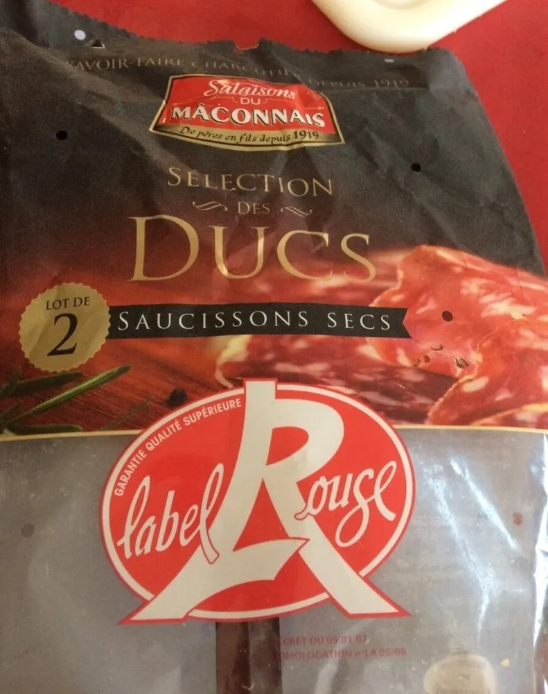 Saucissons secs x2