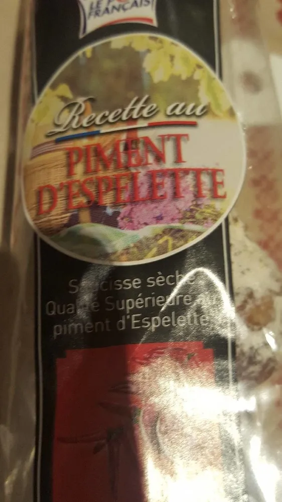 Recette au piment d'espelette