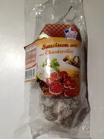 Saucisson sec aux chanterelles