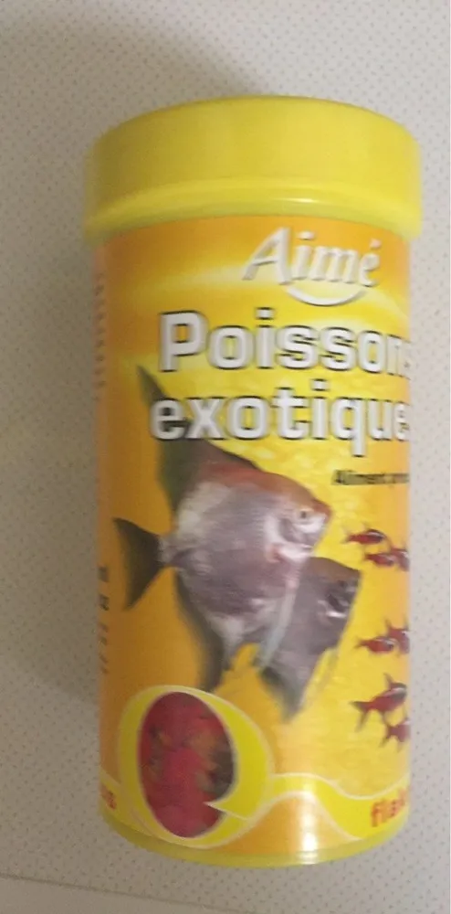 Nouriturre poussion exoticque