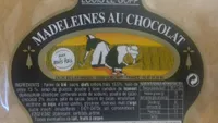 Madeleines au chocolat