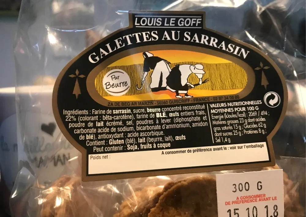 Galettes au sarrasin
