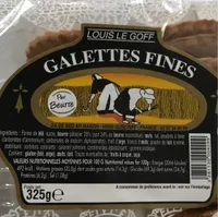 Galettes fines