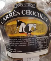 Carrés chocolat