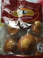 Madeleines Pur Beurre Louis Le Goff - Sachets Individuels X13
