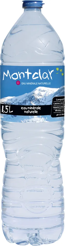 MONTCLAR Eau Minérale Naturelle 1.5L