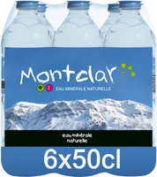 MONTCLAR Eau Minérale Naturelle 6x0L5