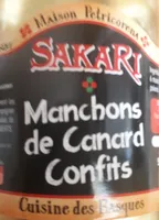 Manchons de canard confits