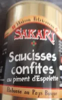 Saucisses confites
