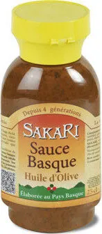 Sauce Basque Sakari à L'huile D'olive 25 CL