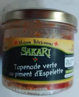 Tapenade verte au piment d'Espelette