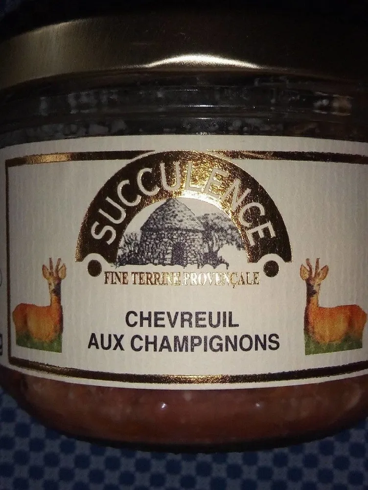 Chevreuil aux champignons