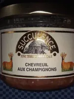 Chevreuil aux champignons