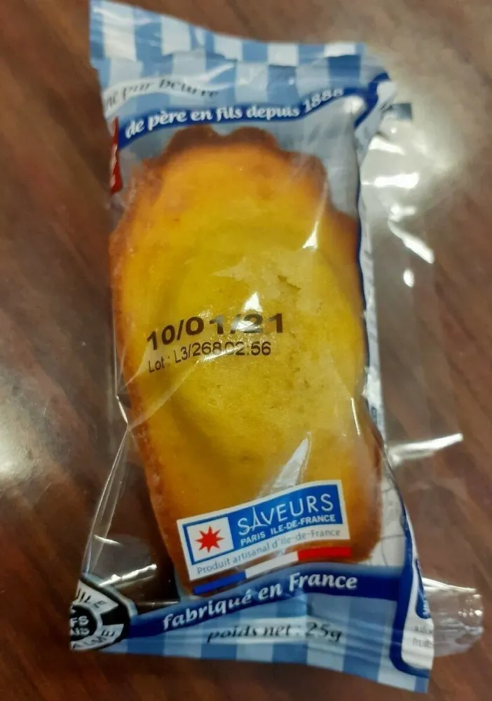 MADELEINE PUR BEURRE