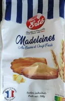 Madeleine au beurre et œufs frais