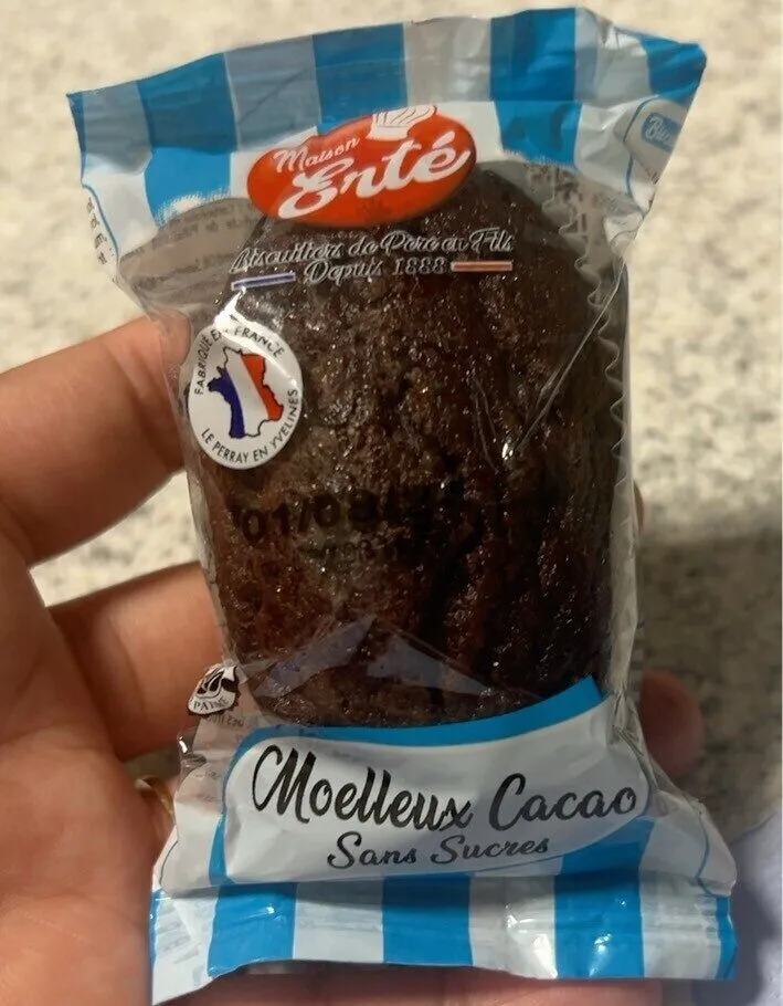 Moelleux cacao sans sucres