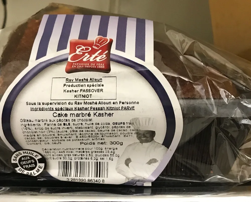 Cake marbré Kasher
