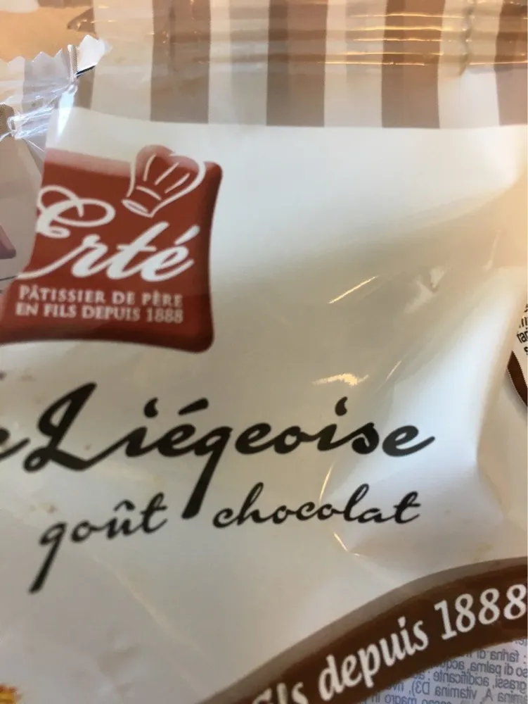 Gaufre Liégeoise Chocolat