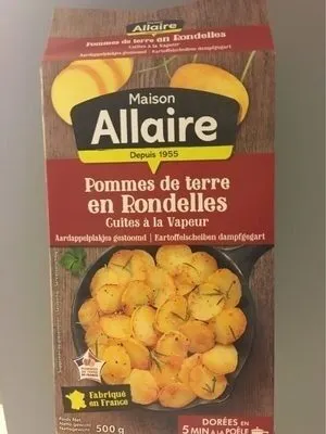 Pommes de terre en rondelles