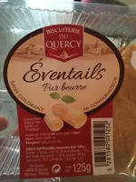 Evantails pur beurre