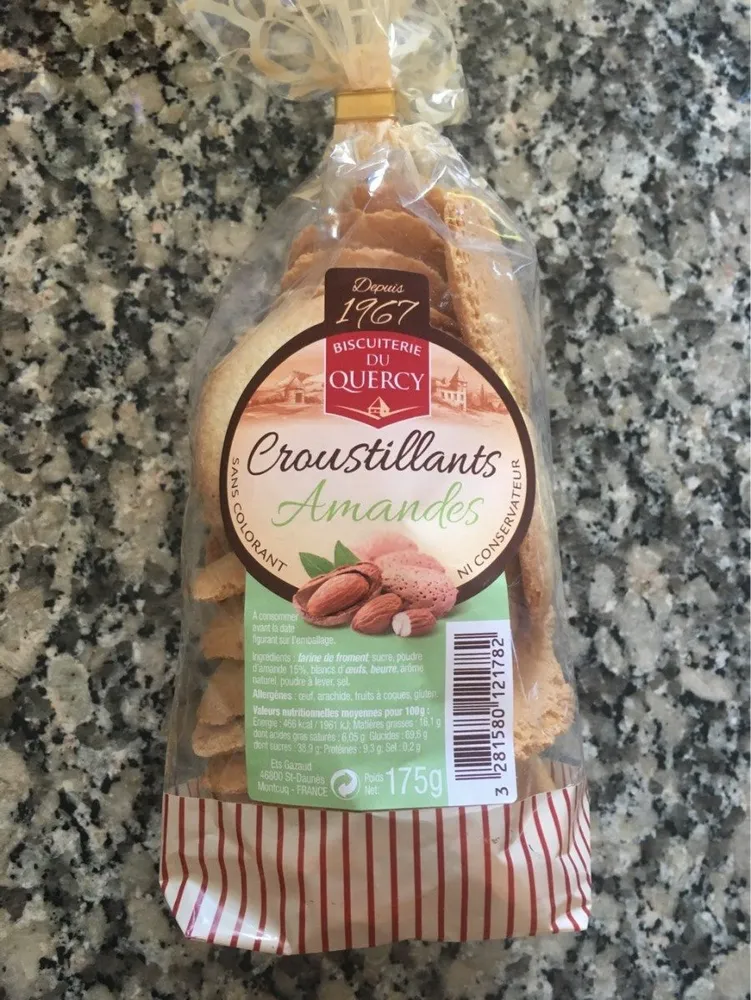 Croustillants amandes