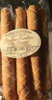 Gaufres roulees pur beurre