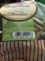 Croustillants Framboise enrobage Chocolat