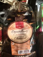 Croustillant caramel enrobage chocolat