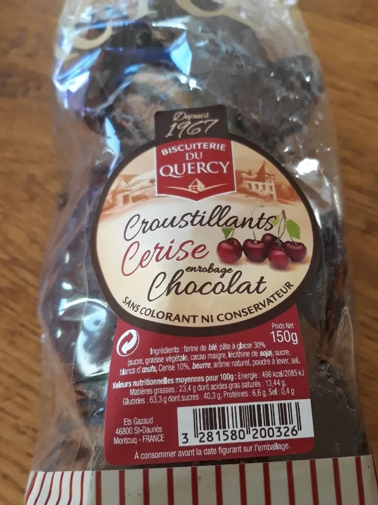Croustillant cerise