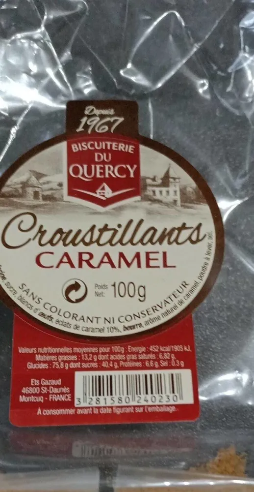 Croustillant caramel