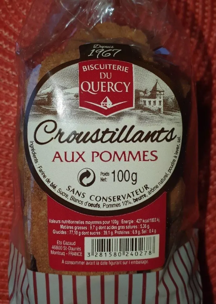 Croustillants aux pommes