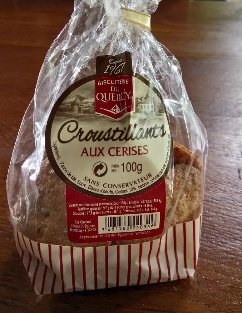 Croustillant aux cerises