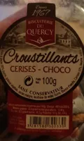 Croustillants cerises choco