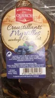Croustillants myrtilles enrobage chocolat
