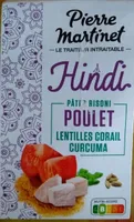 Hindi Pâtes risoni poulet lentilles corail curcuma