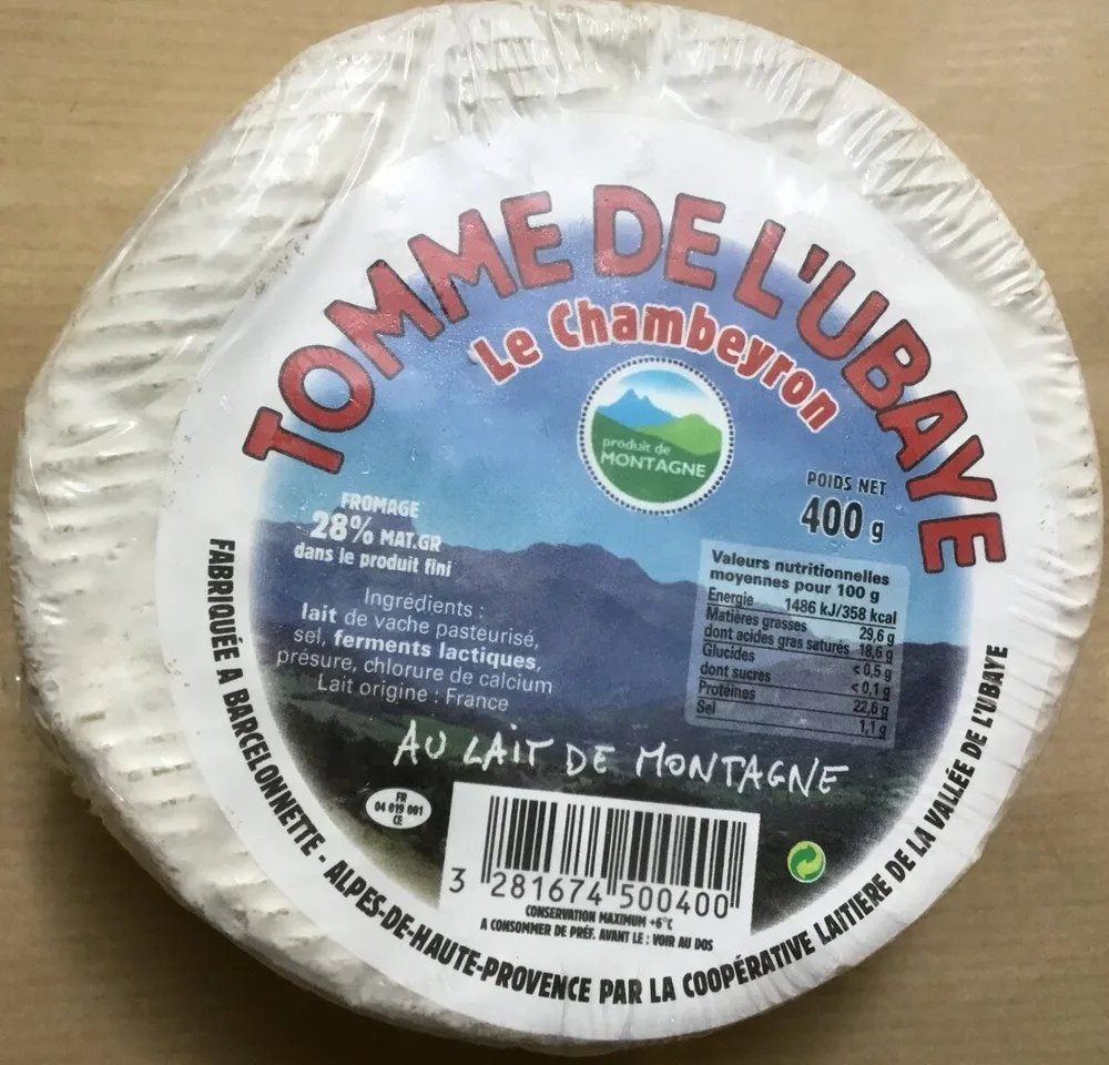 Tomme de l'ubaye
