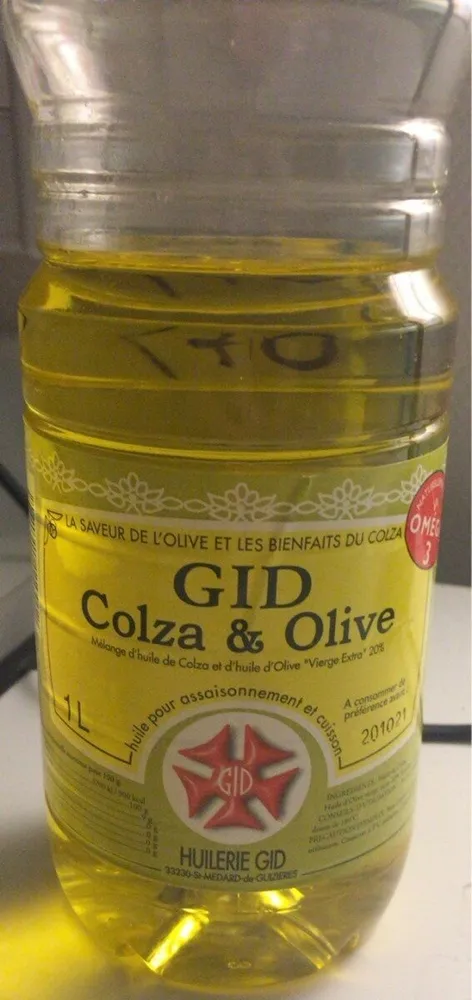 Colza et olive