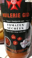 Sauce vinaigrette aux tomates séchées