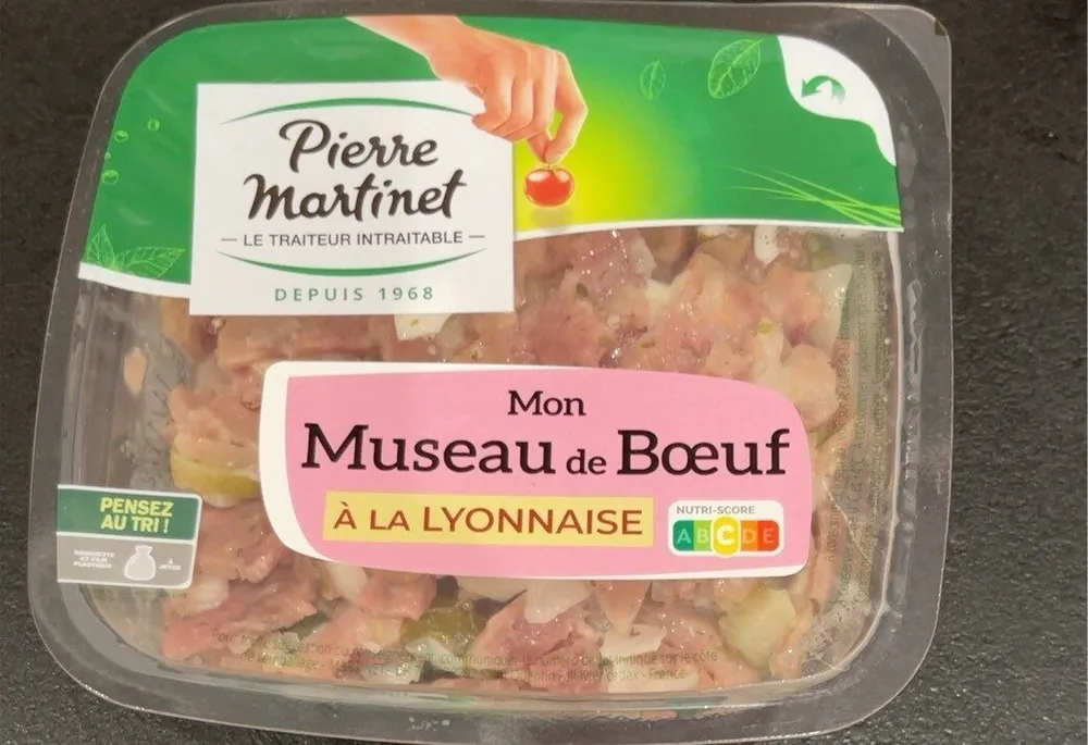 Museau de boeuf à la lyonnaise