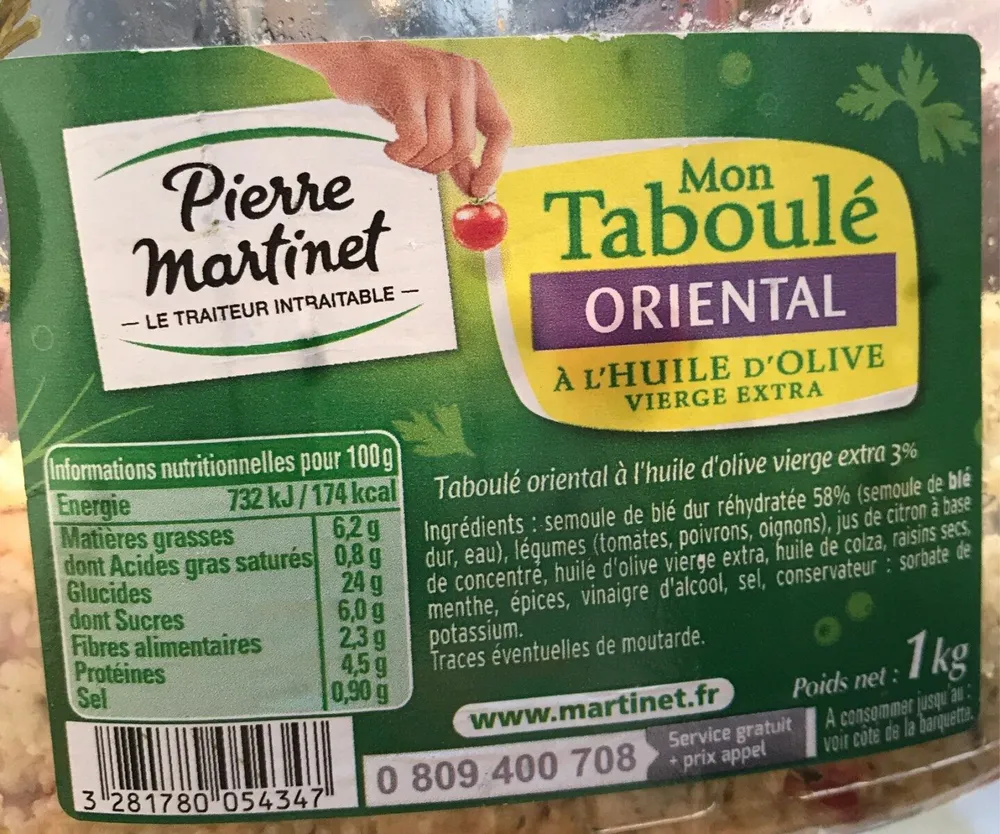 Taboulé oriental