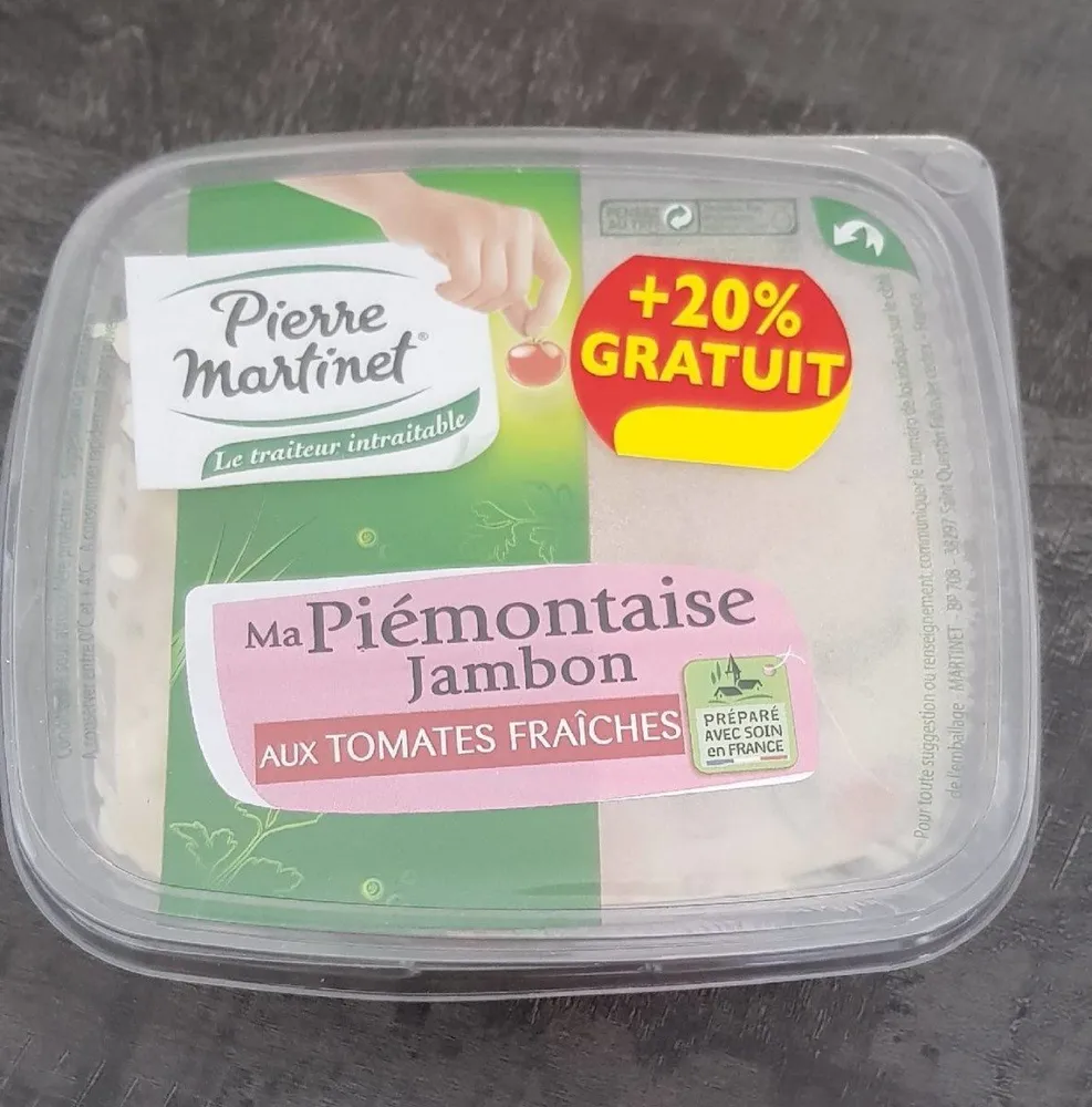 Ma piemontaise jambon