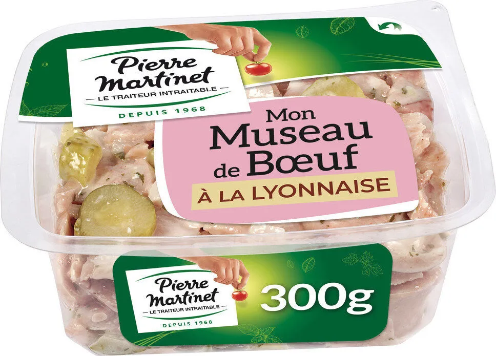 Mon museau de bœuf à la lyonnaise