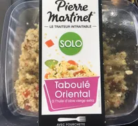 Taboulé oriental à l'huile d'olive vierge extra