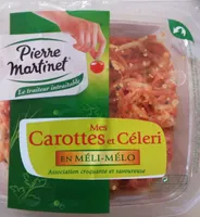 Mes carottes et céléri en méli-mélo
