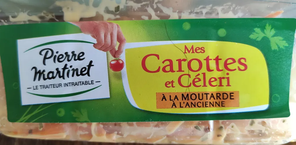 Mes carottes et céleri à la moutarde à l'ancienne