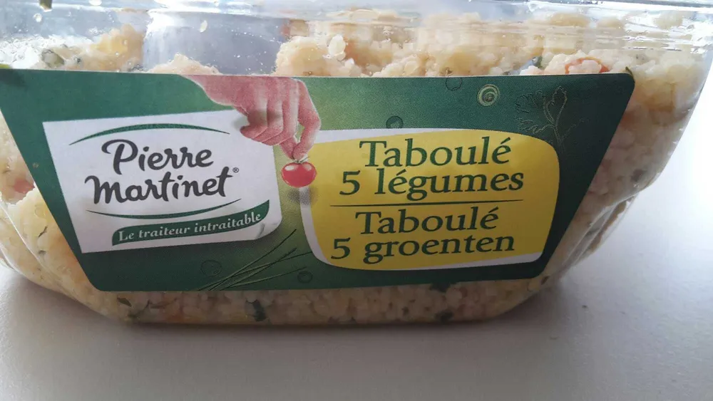 Taboulé aux 5 légumes